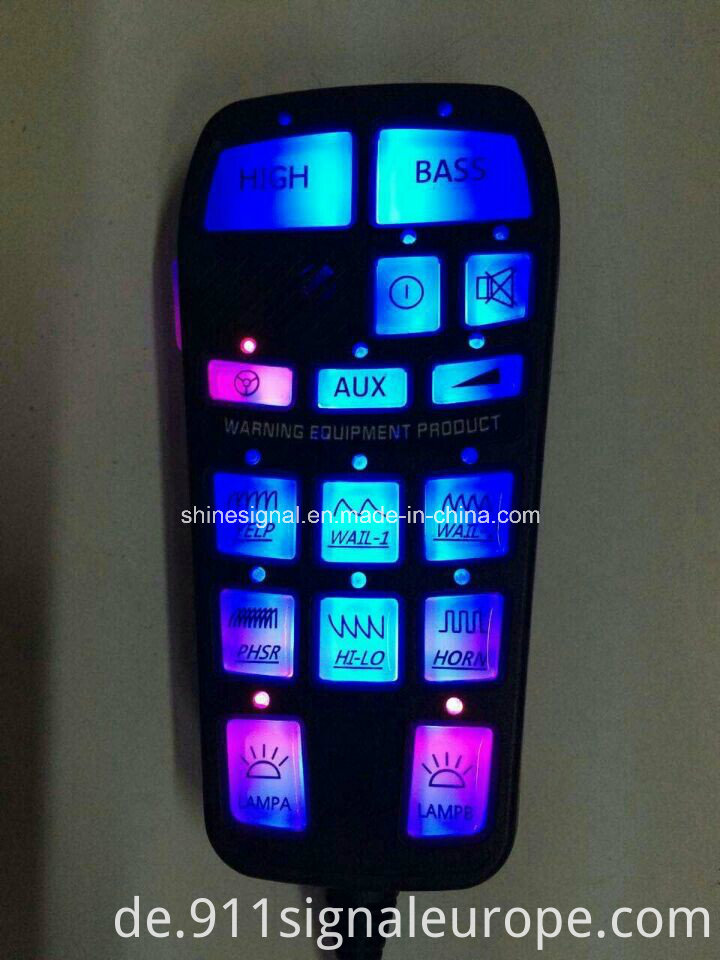 Police Car Alarm System PA Mic Amplifier (CJB803)